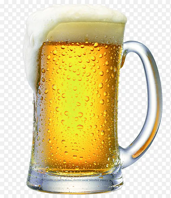 一杯啤酒免抠PNG图片