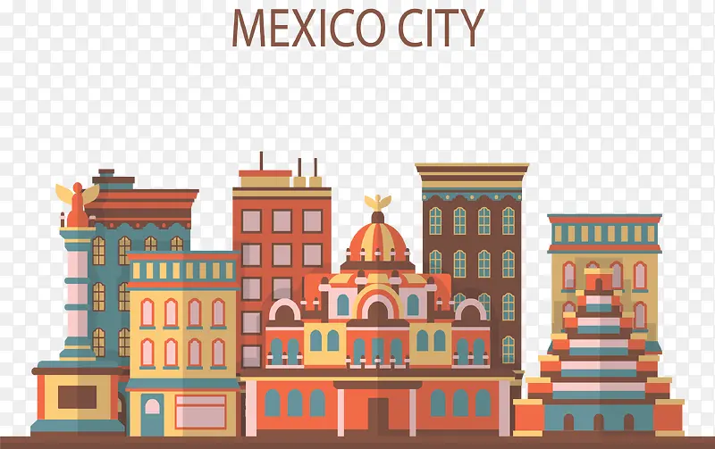 立体效果墨西哥城
