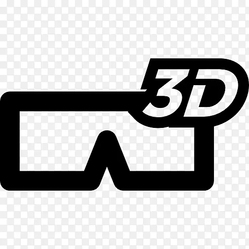 3D玻璃象征图标