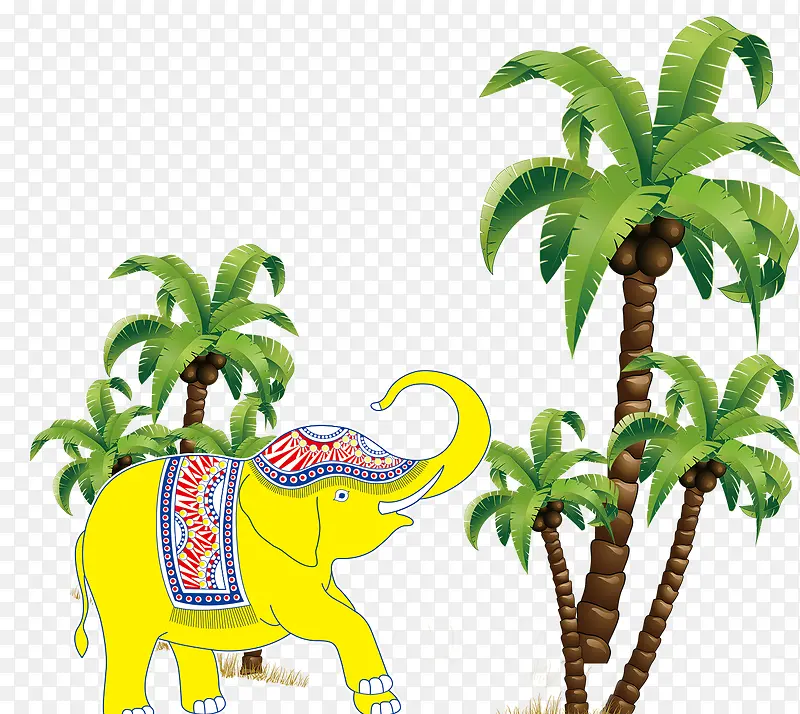椰树大象