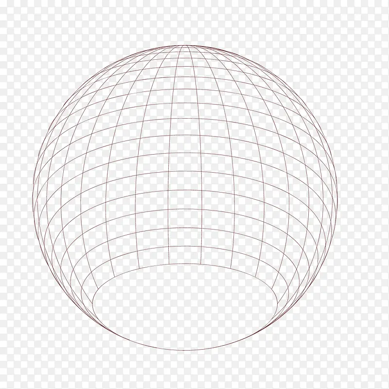 矢量球形空间圆环网格