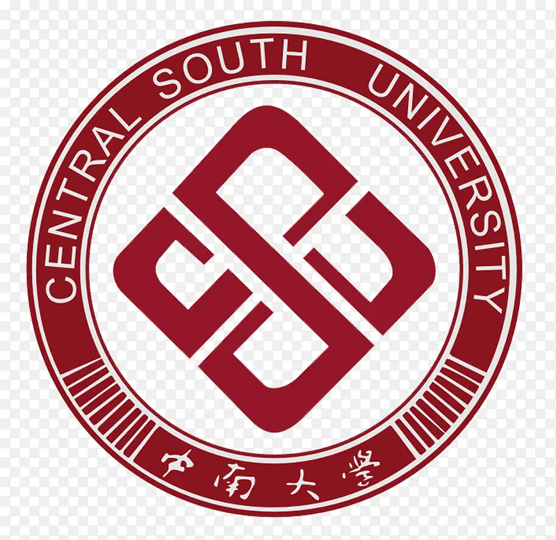 中南大学红色图标