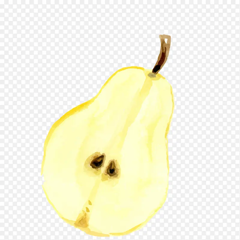 卡通手绘彩绘梨食物PNG图片素材下载_图片编号8893394-PNG素材网
