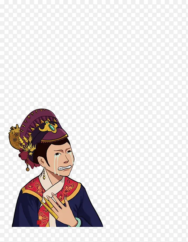 卡通古代人物