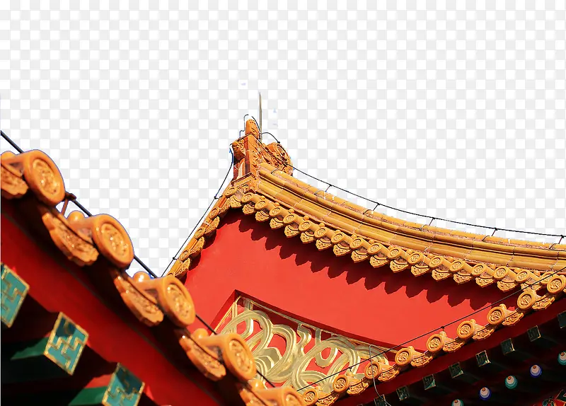 古代古典故宫角楼屋檐元素PNG图片素材下载_图片编号8897751-PNG素材网