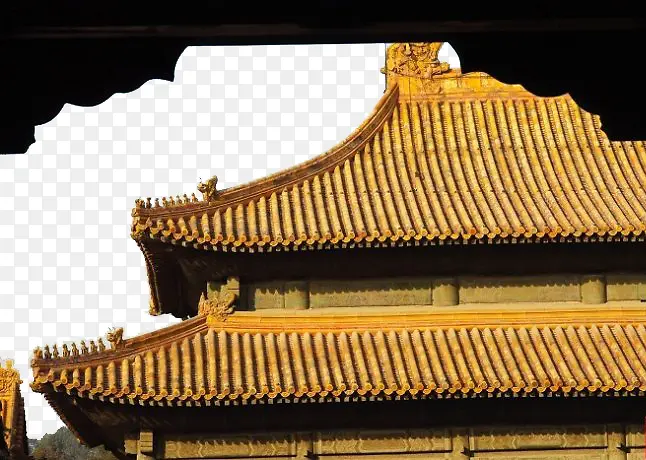 古代古典故宫角楼屋檐元素PNG图片素材下载_图片编号8897730-PNG素材网