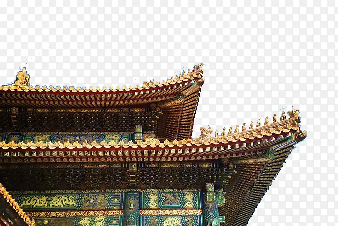 古代古典故宫角楼屋檐元素PNG图片素材下载_图片编号8897759-PNG素材网