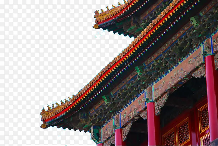 古代古典故宫角楼屋檐元素PNG图片素材下载_图片编号8897736-PNG素材网