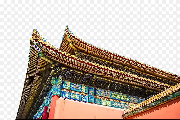 古代古典故宫角楼屋檐元素PNG图片素材下载_图片编号8897739-PNG素材网