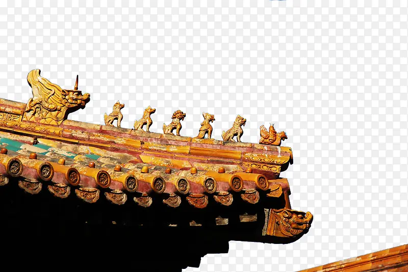 古代古典故宫角楼屋檐元素PNG图片素材下载_图片编号8897741-PNG素材网