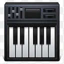 钢琴键盘Atrous-icons