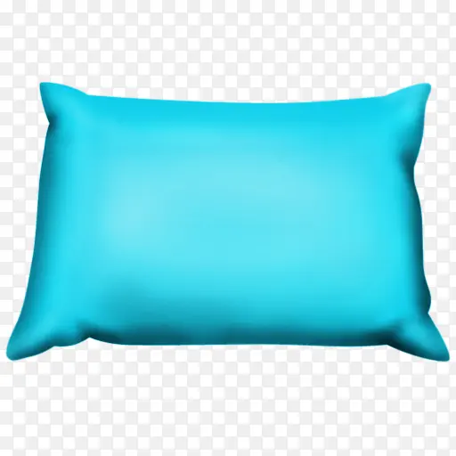 蓝色的枕头枕头