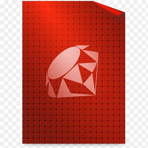 文本X红宝石FS Ubuntu的图标