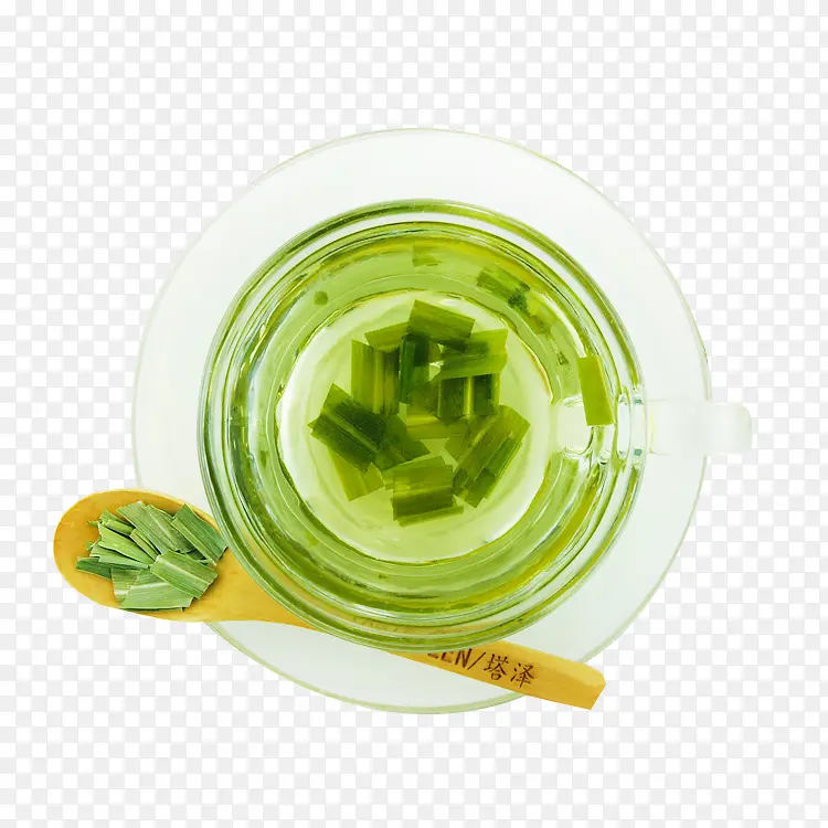 泡好的香茅草