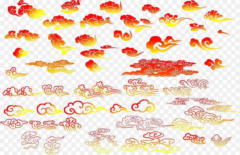 漂浮的祥云