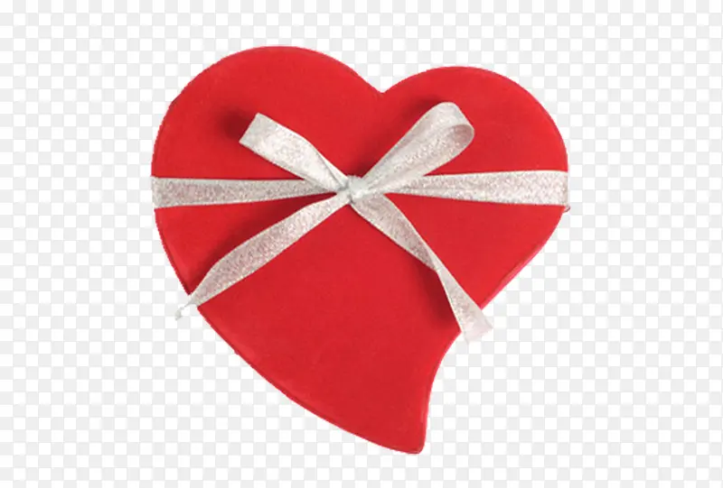 红色爱心礼物盒