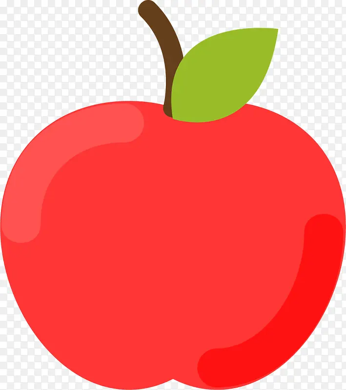 大红色苹果