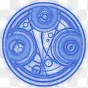 主密封时间gallifreyan图标集
