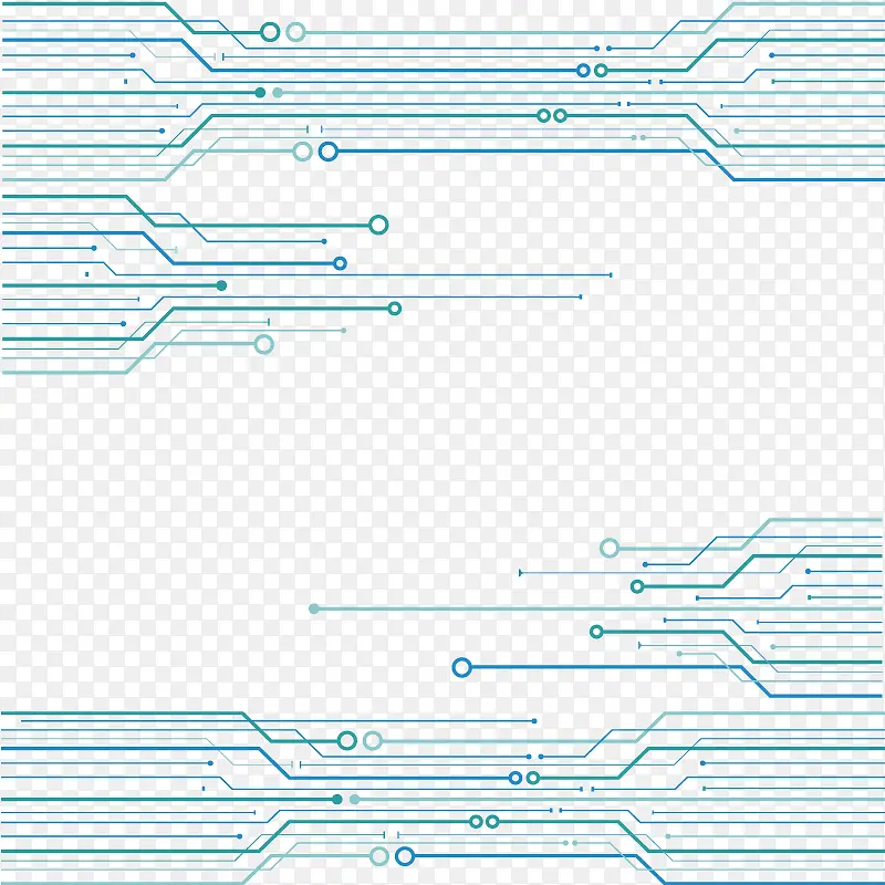 矢量电路芯片纹理背景免费下载