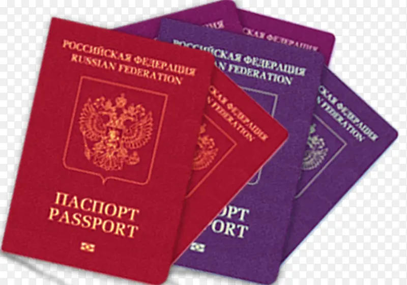 俄罗斯护照素材