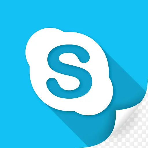 装置标志Skype技术电话的声
