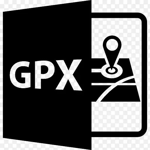 GPX开放文件格式图标