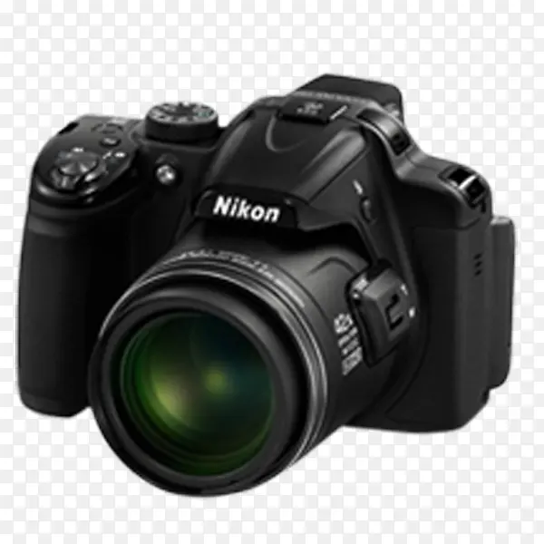 产品实物尼康相机p500