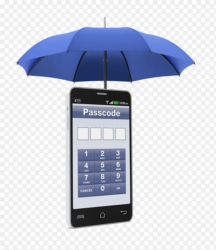 给手机打伞