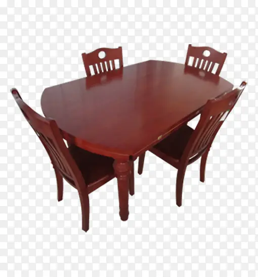深木色餐桌椅