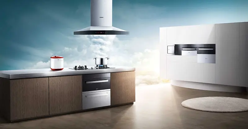 厨房电器高端广告设计