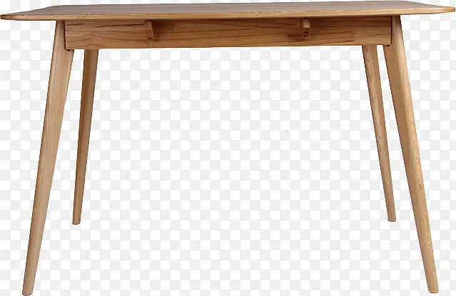 长方实木餐桌