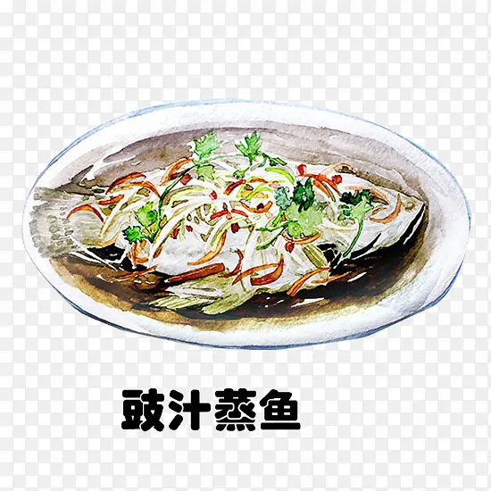 豉汁蒸鱼
