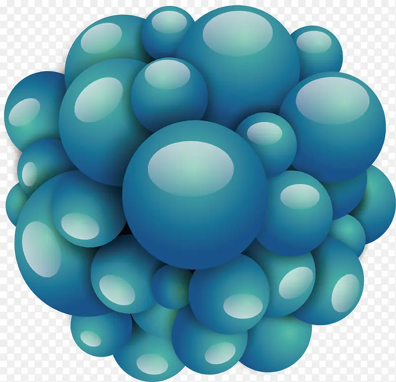 球状分子结构