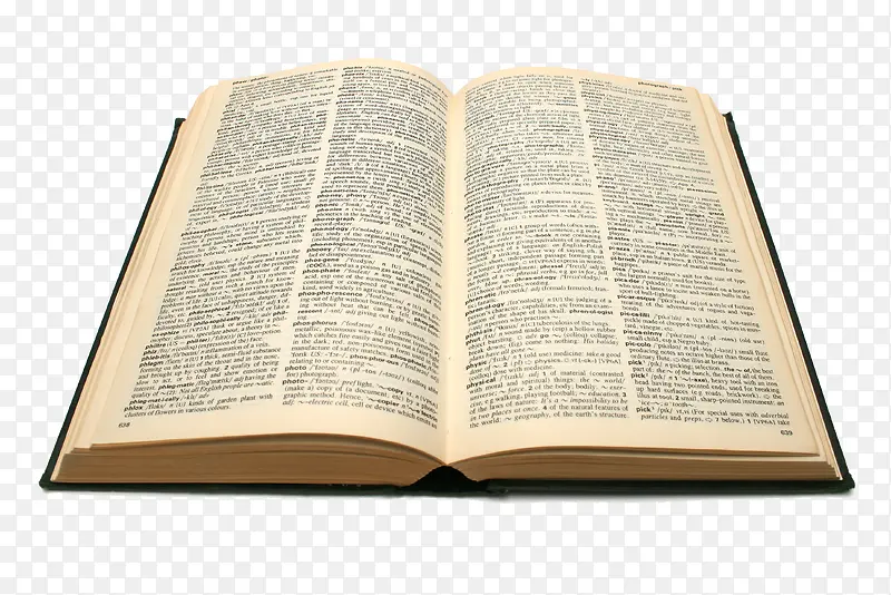 一本厚厚的英语字典