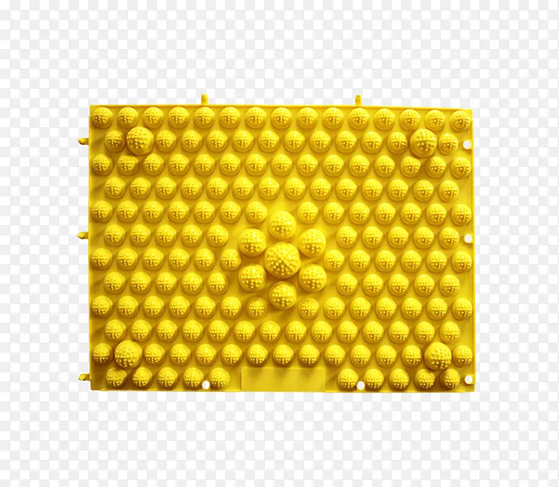 黄色长方形常规款指压板