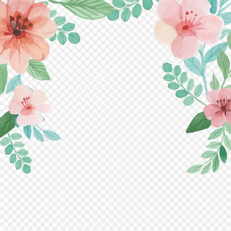 植物花卉海报装饰
