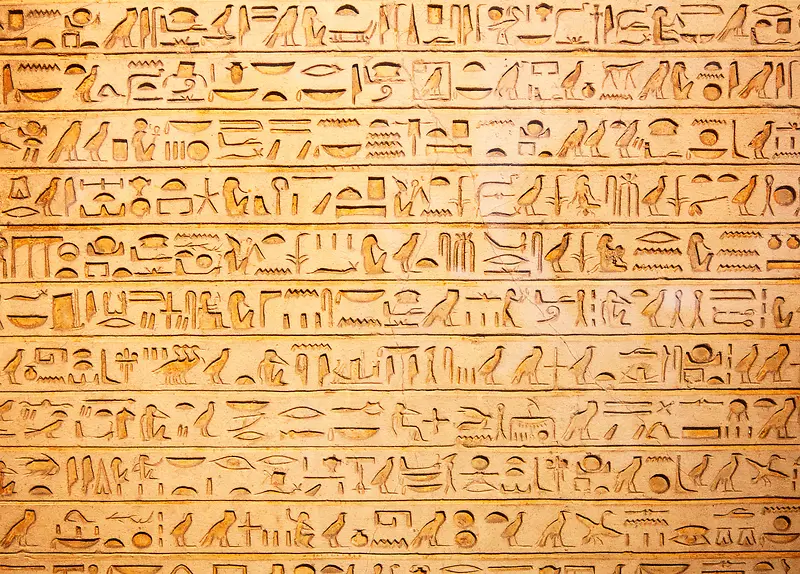 埃及象形文字石刻