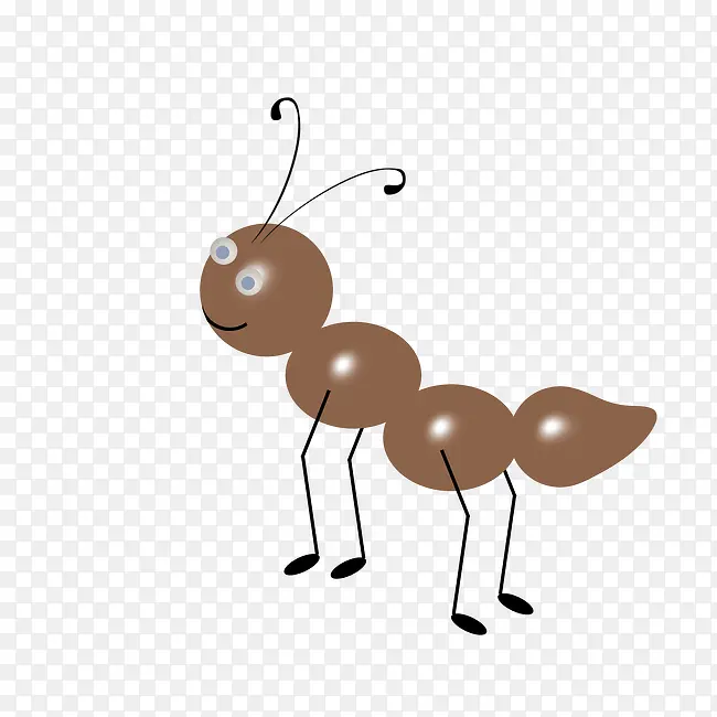 咖啡色小蚂蚁