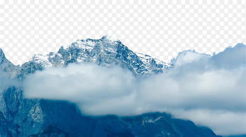 云端上的玉龙雪山