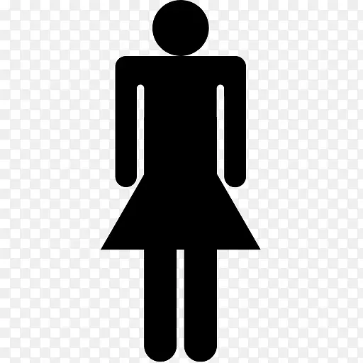 女厕所房间女人pittogrammi