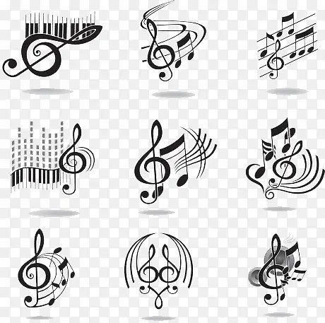音乐动感符号