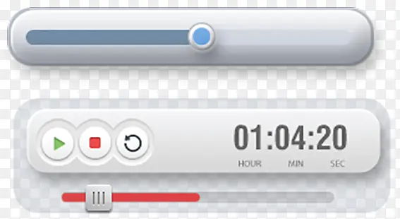 音乐播放器界面高清免抠素材