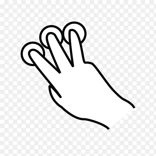 三手指水龙头gestureworks图标