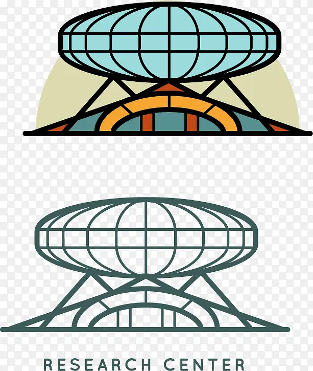 卡通建筑