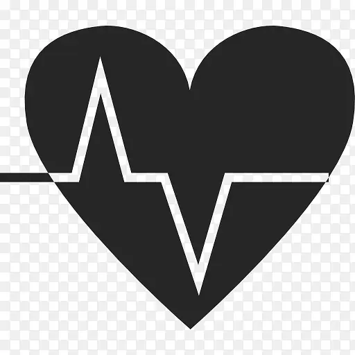 心脏心电图曲线图标