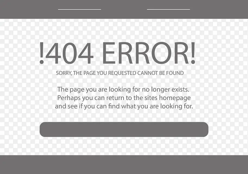 404页面出错矢量
