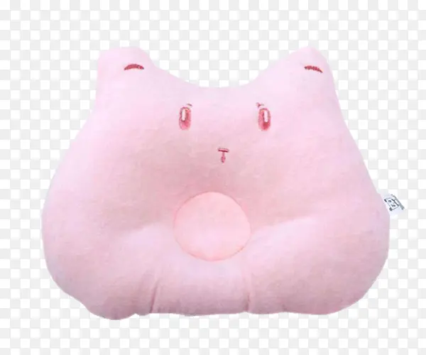 粉色可爱婴儿枕头