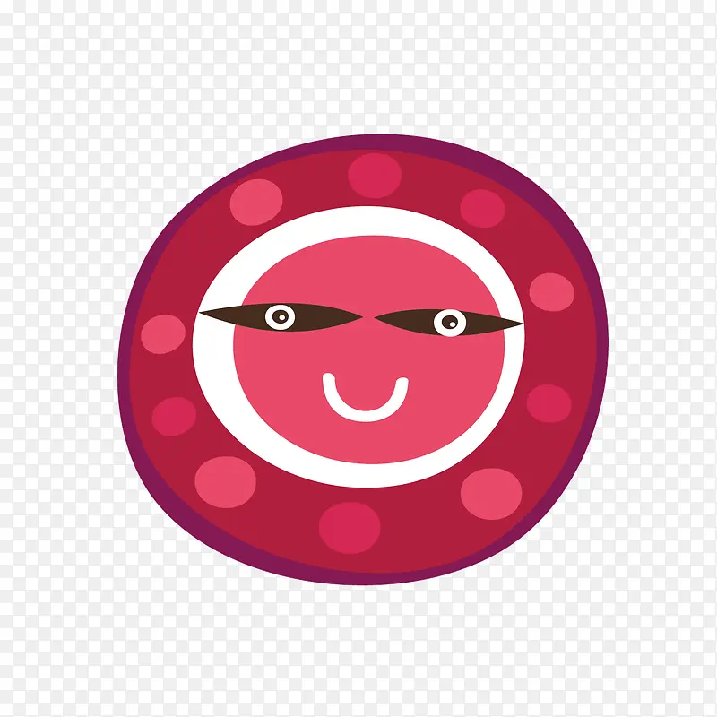 红色圆环拟人