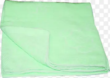 绿色天然温和纯棉毛巾