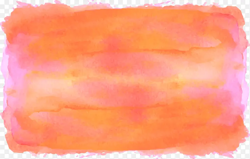 西瓜红色水彩艺术涂鸦